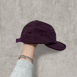 Vintage style Korean outdoor hiking hat in purple