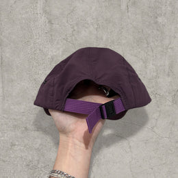 Vintage style Korean outdoor hiking hat in purple
