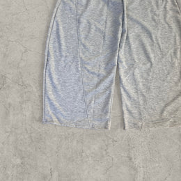 Super baggy wide leg Korean joggers in grey