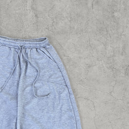 Super baggy wide leg Korean joggers in grey