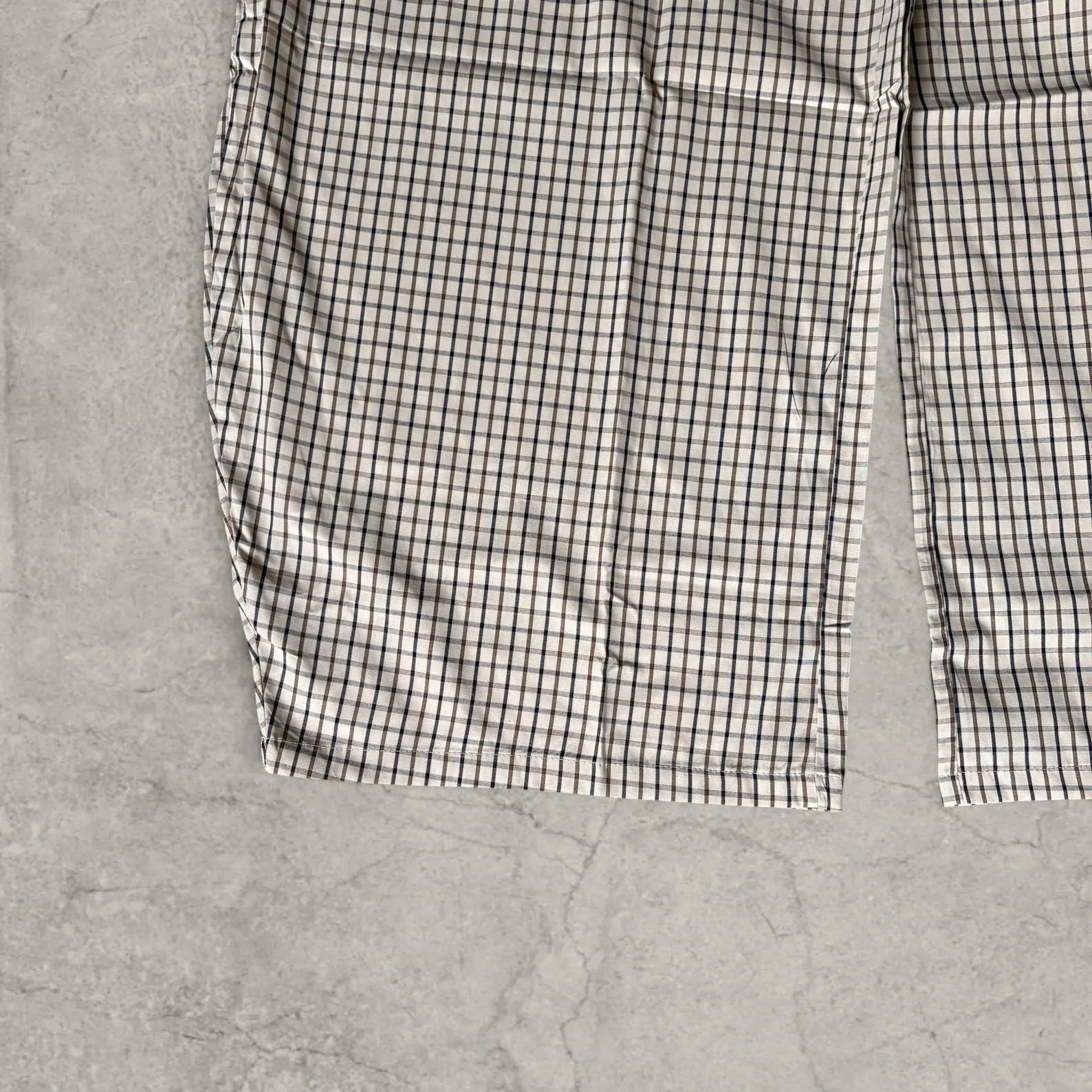 Vintage Style checkered Wide Leg Trousers – Korean Japanese Tailored Fit