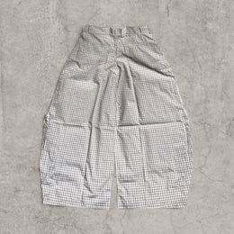 Vintage Style checkered Wide Leg Trousers – Korean Japanese Tailored Fit