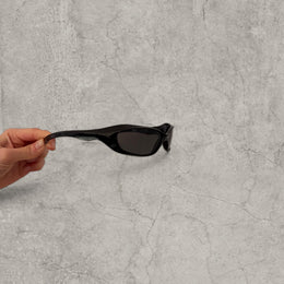 Insane UV400 sunglasses in black with black  lense. One size.