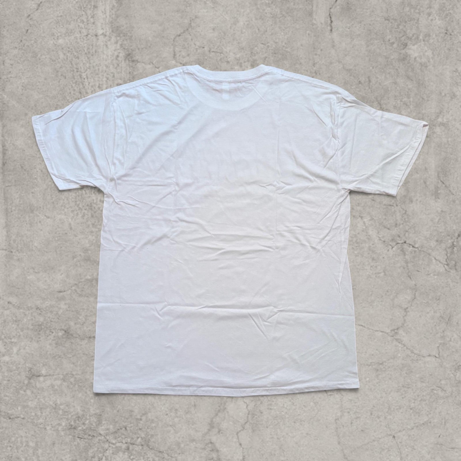 Reject Humanity vintage style T-shirt with front graphic in white.