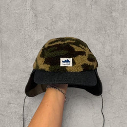 Trapper Russian Cap: Camouflage Fleece Ear Flap Hat, Winter Warmth