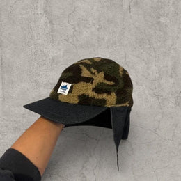 Trapper Russian Cap: Camouflage Fleece Ear Flap Hat, Winter Warmth