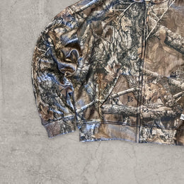 RealTree Camo Zip-Up Hoodie: Baggy Fit, Warm Winter Comfort