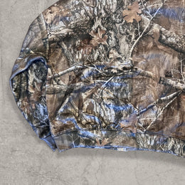 RealTree Camo Zip-Up Hoodie: Baggy Fit, Warm Winter Comfort