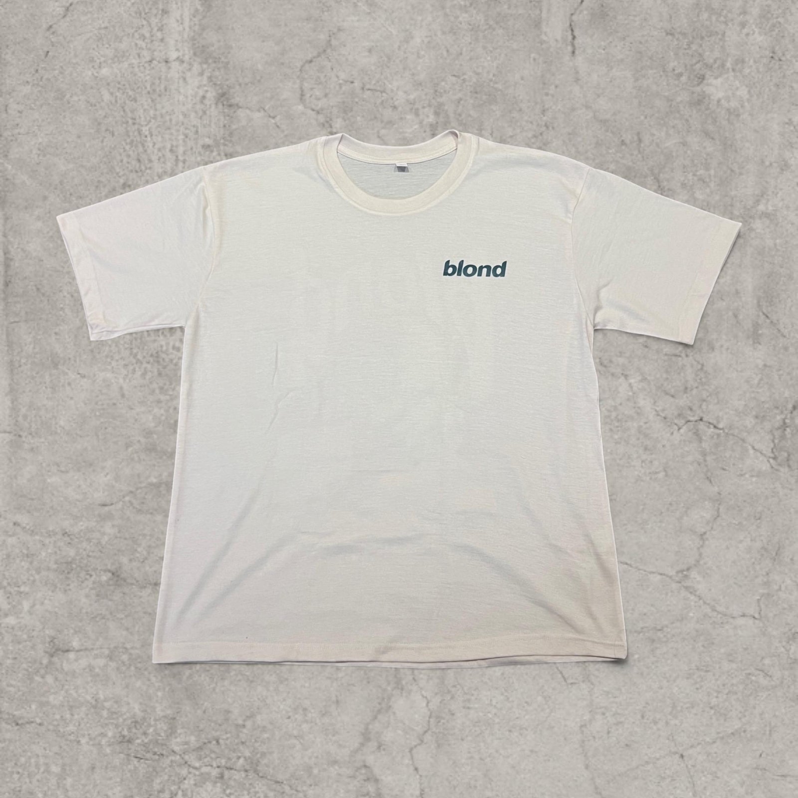Frank Ocean vintage style T-shirt with back graphic in cream.