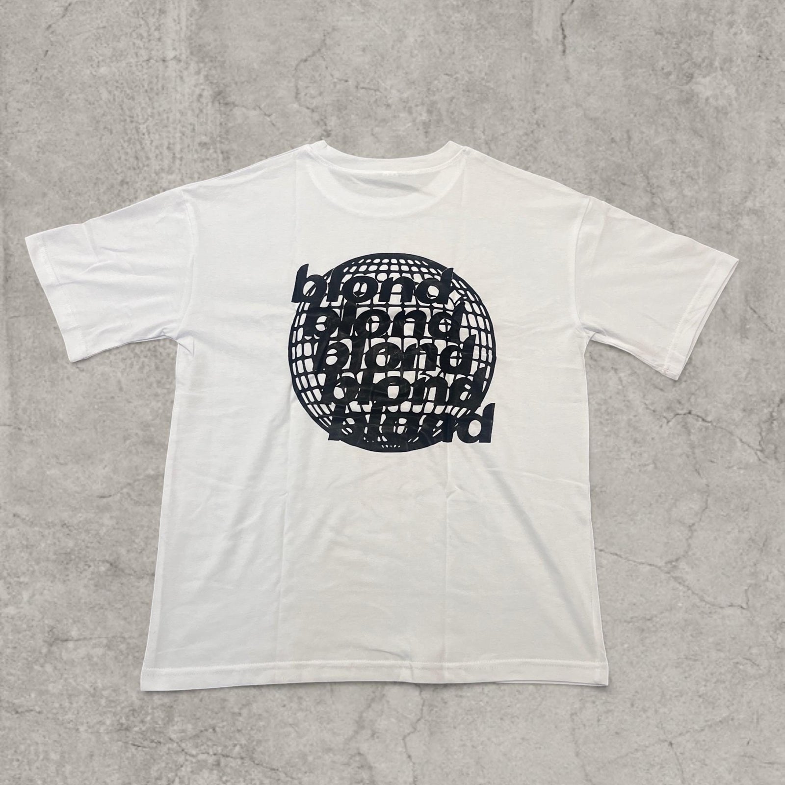 Frank Ocean vintage style T-shirt with back graphic in white.