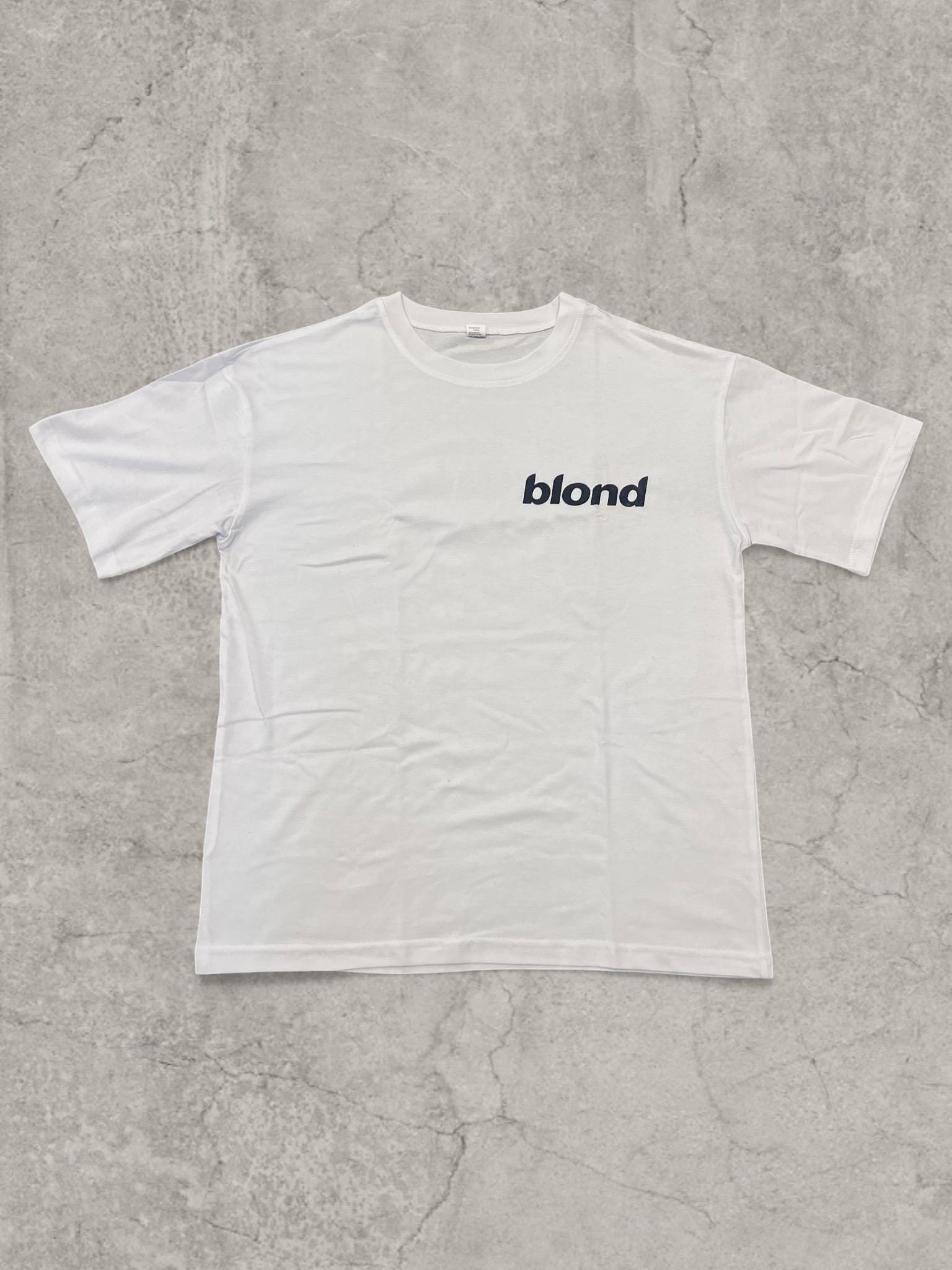 Frank Ocean vintage style T-shirt with back graphic in white.