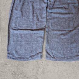 Insane baggy relaxed fit tailored trousers in grey/beige with herringbone.