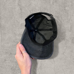 Vintage baseball cap with texaco logo in black
