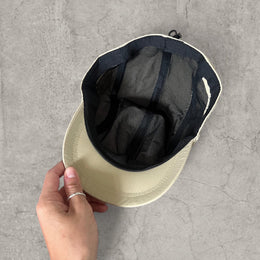 Vintage style hiking hat in cream with Korean outdoor design