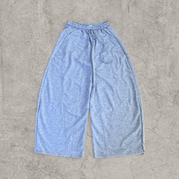 Incredible super baggy wide leg Korean joggers in grey.