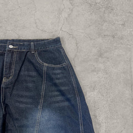 Insane baggy relaxed fit in washed navy blue with white embroidery. Multiple sizes (XS/S/M/L)