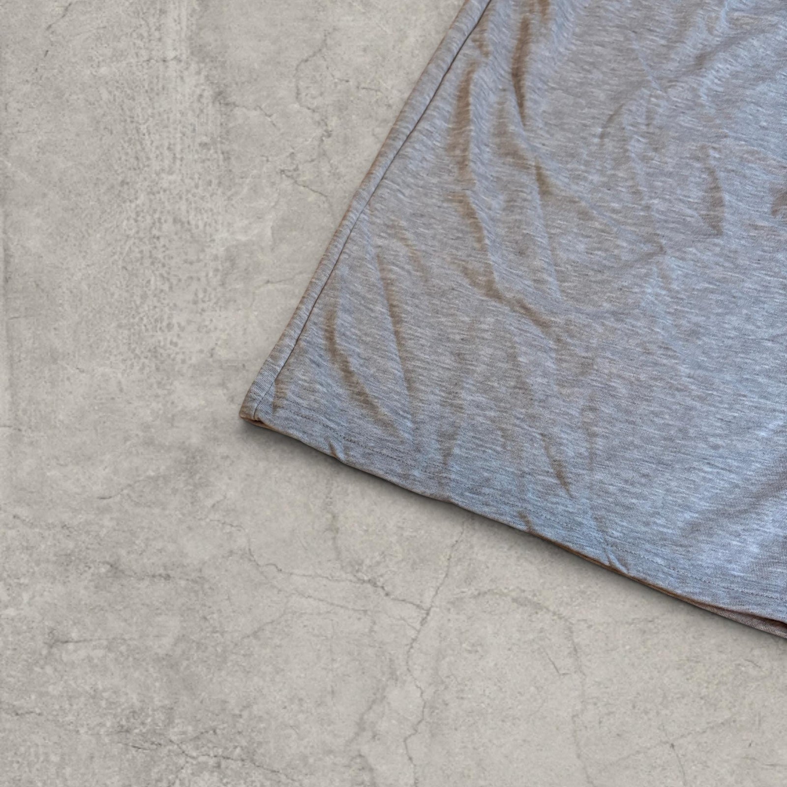 Grey Wide Leg Jersey Shorts: Relaxed Fit, Cotton, Japanese Korean Style