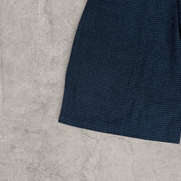 Insane baggy relaxed fit Japanese tailored shorts in black twill with pleats.